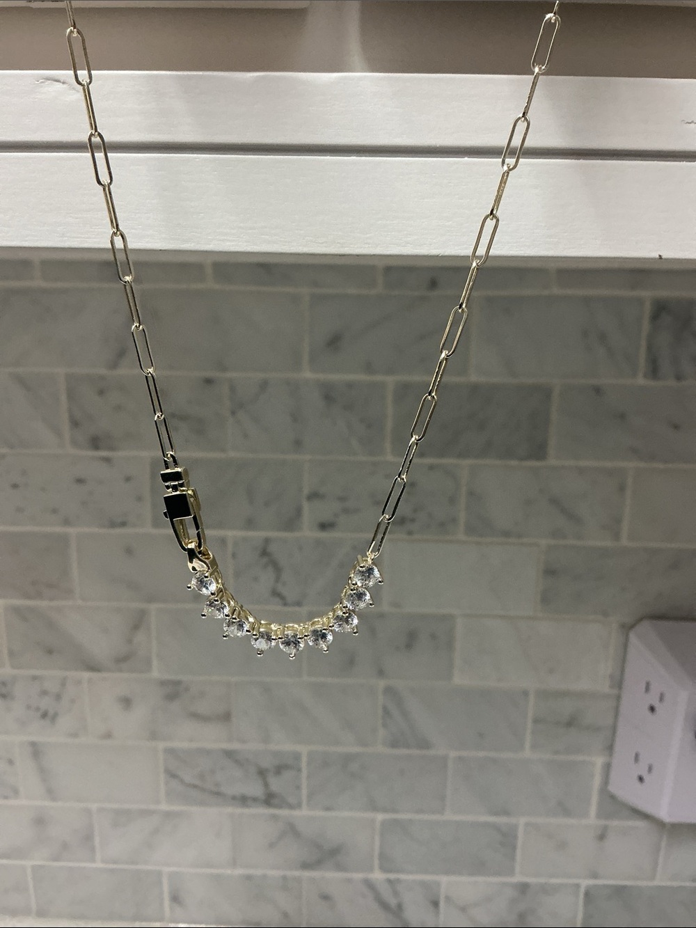 Melinda Maria Not Your Basic Samantha Necklace 5mm - Picture 2 of 6